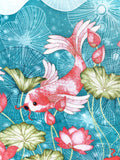 Carp fabric panel