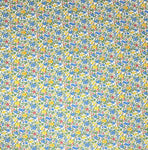 Forget Me Not Liberty fabric (Midsummer yellow)