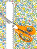 Forget Me Not Liberty fabric (Midsummer yellow)