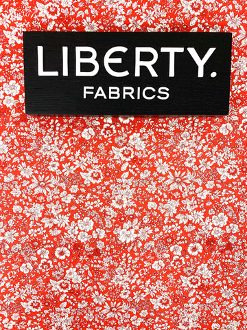 Emily Silhouette Flower Liberty fabric (Midsummer)