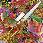 Peacock fabric (purple)