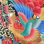 Peacock fabric (teal)