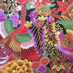 Peacock fabric (purple)