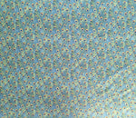 Peacock feather fabric (blue/green)