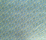 Peacock feather fabric (blue/green)