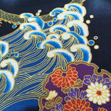 Dragons fabric (black)