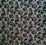 Obi fabric (black)
