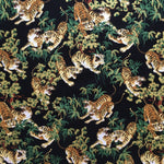 Tiger fabric (black)