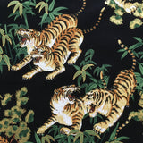 Tiger fabric (black)