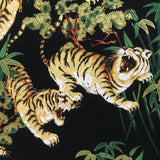 Tiger fabric (black)