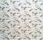 Dragons & Mountains fabric