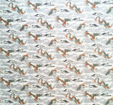 Dragons & Mountains fabric