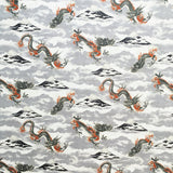 Dragons & Mountains fabric