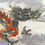 Dragons & Mountains fabric