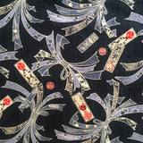 Obi fabric (black)