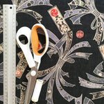 Obi fabric (black)