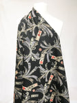 Obi fabric (black)