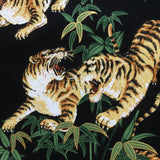 Tiger fabric (black)
