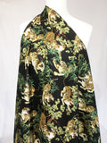 Tiger fabric (black)