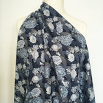 Japanese floral fabric