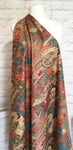 Frida's Garden fabric (terracotta)