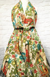 Frida's Garden fabric (light tea)
