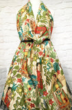 Frida's Garden fabric (light tea)