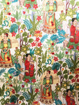 Frida's Garden fabric (light tea)