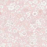 Emily Silhouette Flower (pink) Liberty fabrics