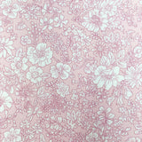 Emily Silhouette Flower (pink) Liberty fabrics