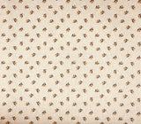 Bee linen-look canvas