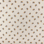 Bee linen-look canvas