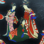 Geisha fabric (black)