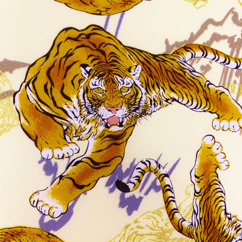 Tiger Tora fabric (ivory)