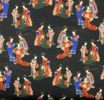 Geisha fabric (black)