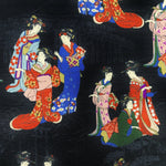 Geisha fabric (black)