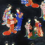 Geisha fabric (black)