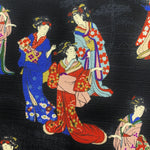 Geisha fabric (black)