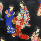 Geisha fabric (black)