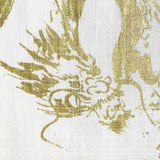 Dragons fabric (ivory/gold)