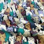 Cat poplin