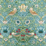 Morris Strawberry Thief (Mini) fabric (aqua)
