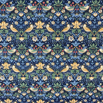 Morris Strawberry Thief (Mini) fabric (navy)