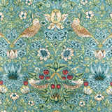 Morris Strawberry Thief (Mini) fabric (aqua)