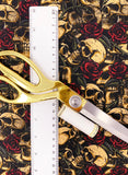 Skulls & Roses fabric