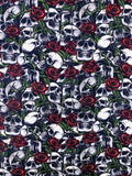 Skulls & Roses fabric