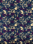 Skulls & Roses fabric