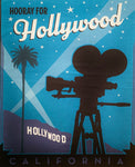 Hollywood fabric panel