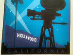 Hollywood fabric panel