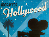 Hollywood fabric panel